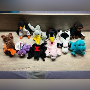Colorful Plush Toy Collection 10 items